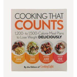 Cooking Light Cooking That Counts 1200 to 1500 Calorie Meal Plans 2017 Trade PB